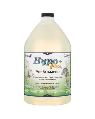 Double K Hypo Plus Shampoo - bezzapachowy szampon hypoalergiczny dla psa, kota i konia, koncentrat 1:32 - 3,8L