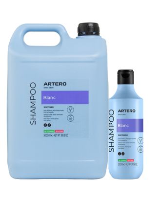 Artero Blanc Shampoo - szampon dla psa podkreślający kolor, do sierści białej, czarnej i srebrnej