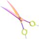P&W ButterFly Curved Scissors - profesjonalne nożyczki groomerskie, gięte