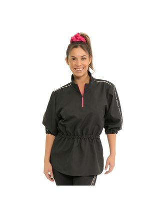 Artero Nairobi Negra Blouse - damska bluza groomerska z gumą w talii