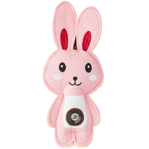 JK Animals Rabbit Textil Toy 24cm - pluszowa zabawka dla psa i szczeniaka, uroczy królik