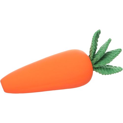 Flamingo Seezo Carrot Toy - gumowa zabawka dla psa z efektami dźwiękowymi, marchewka