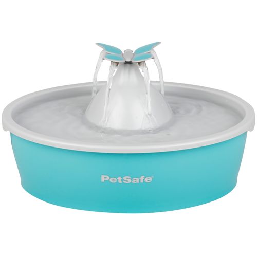 PetSafe Drinkwell Butterfly Pet Fountain 1,5L - fontanna dla kota i małego psa, z motylkiem