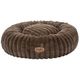 Biglo Cobe Donut Dark Brown - mięciutkie, puszyste i antystresowe legowisko dla psa, ciemny brąz