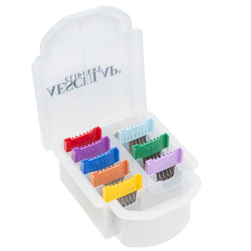 Aesculap Clip-on Comb Set 8 szt. - zestaw nasadek dystansowych do maszynki Aesculap Akkurata
