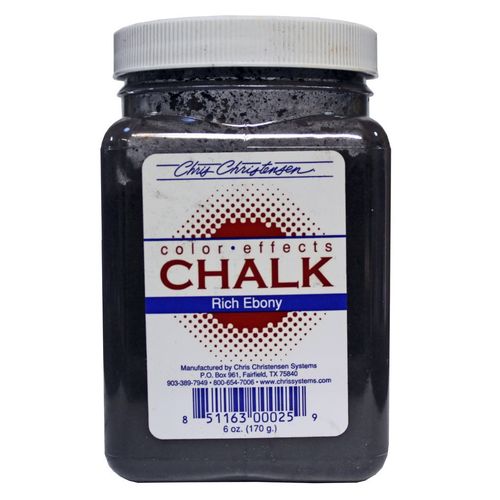 Chris Christensen Rich Ebony Chalk 170g -  puder koloryzujący, czarny