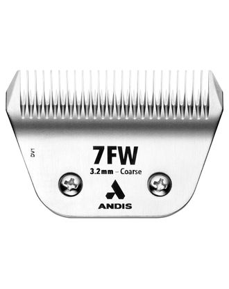 Andis Ceramic EDGE 7FW Wide Blade - szerokie, ceramiczne ostrze do maszynek Snap-On, stal chromowana, 3,2mm