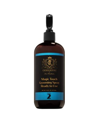Crown Royale Magic Touch Formula 2 RTU - spray antystatyczny i nabłyszczający do cienkiej i delikatnej sierści psa
