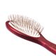 Blovi Red Wood Pin Brush - duża, miękka, drewniana szczotka z metalową szpilką 17mm zakończoną kulką