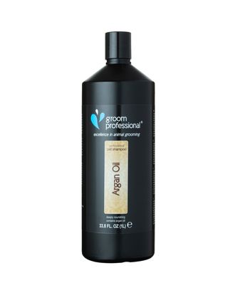 Groom Professional Argan Oil Shampoo - nawilżający szampon z olejkiem arganowym, do włosów suchych, koncentrat 1:10 - 1L