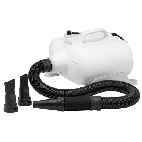Shernbao Typhoon White Dryer 3000W - bardzo mocna, dwusilnikowa suszarka stołowa 150 l/s, biała