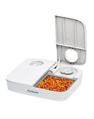 PetSafe Automatic 2 Meal Pet Feeder - dozownik karmy dla kota, małego i średniego psa, dwukomorowy