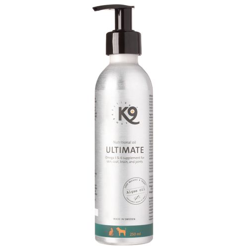K9 Ultimate Nutritional Oil 250ml - suplement diety dla psa i kota, kompozycja olejów roślinnych