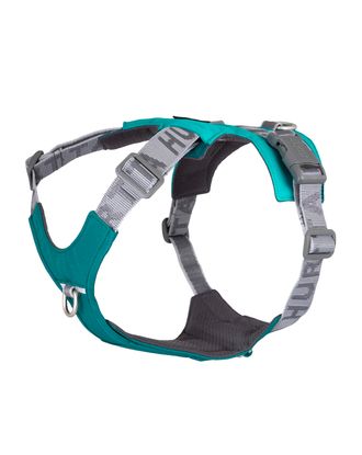 Hurtta Rover Harness Peacock - regulowane szelki dla średnich i dużych psów, turkusowe