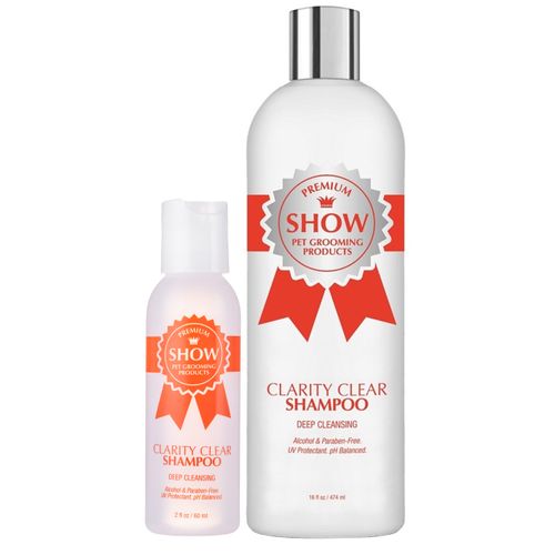 Show Premium Clarity Clear Shampoo - profesjonalny szampon dogłębnie oczyszczający szatę, koncentrat 1:8