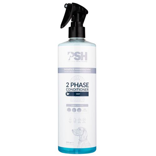 PSH Home 2 Phase Conditioner 500ml - dwufazowa odżywka dla psa, nawilża i ułatwia rozczesywanie