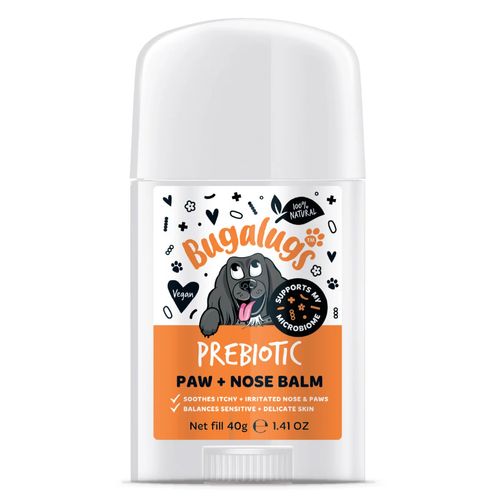 Bugalugs Pre, Post + Probiotic Paw & Nose Balm Stick 40g - probiotyczny balsam do łap i nosa psa, w sztyfcie