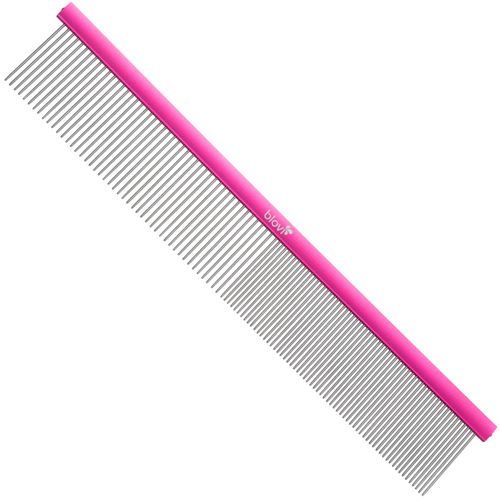 Blovi Ultralight Comb 23cm - bardzo lekki grzebień metalowy dla psa, mieszany rozstaw pinów (50/50)