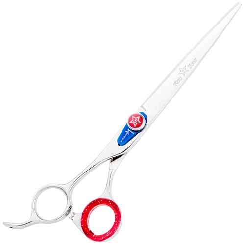 Kenchii Five Star Left Offset Scissors - nożyczki groomerskie, proste, dla leworęcznych