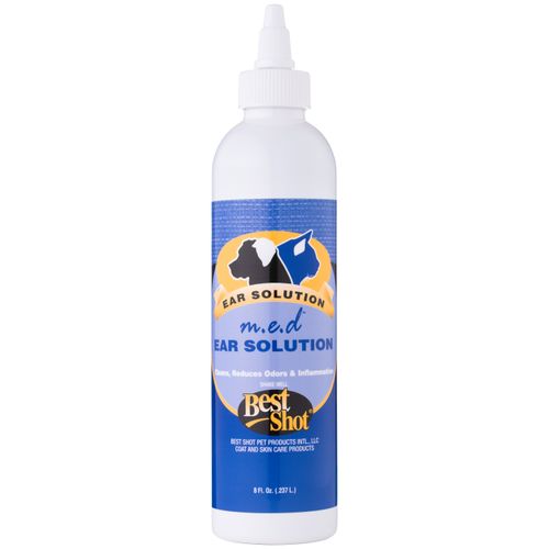 Best Shot M.E.D. Herbal Ear Cleaner - płyn do pielęgnacji uszu zwierząt o działaniu przeciwzapalnym i przeciwgrzybiczym