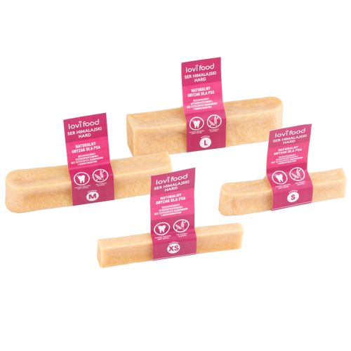 Lovi Food Himalayan Cheese Hard Dog Snack - ser himalajski dla psa, twardy