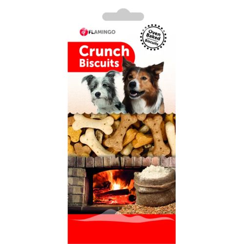 Flamingo Crunch Biscuits Bones 500g - kruche ciastka dla psa