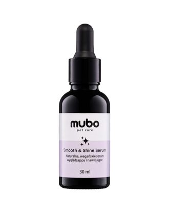 Mubo Smooth & Shine Serum 30ml - naturalne serum wygładzające i nawilżające sierść psa i kota