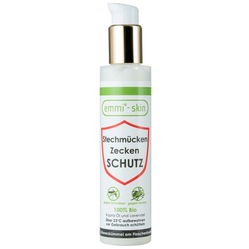 Emmi - Skin Stechmucken Zecken Schutz 150ml - naturalny preparat przeciw kleszczom i komarom, dla psa i kota