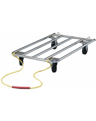 MidWest Crate Dolly - wózek ze stali nierdzewnej do transportu klatek, 107x61x18cm