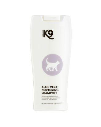 K9 Cat Aloe Vera Shampoo - nawilżający szampon dla kotów, z ekstraktem z aloesu, koncentrat 1:20