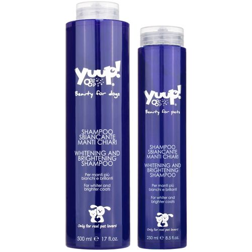 Yuup! Home Whitening and Brightening Shampoo - rozjaśniający szampon dla białych psów, do białej i jasnej sierści