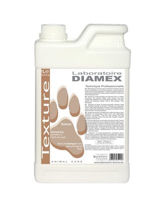 Diamex Texture Shampoo - głęboko odżywiający szampon do długiej sierści, koncentrat 1:13 - 1L
