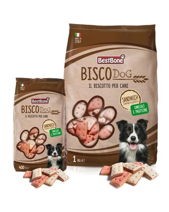 Best Bone Bisco Dog  Sandwich - pyszne smakołyki dla psów w dwóch smakach