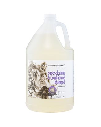1 All Systems Super Cleaning & Conditioning Shampoo - szampon wzmacniający sierść dla szczeniąt i psów wrażliwych - 3,8L