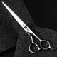 Jargem Straight Scissors - lekkie nożyczki groomerskie proste z różowym diamencikiem