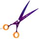 P&W Carat Left 7,5" Curved Scissors - profesjonalne nożyczki do strzyżenia dla osób leworęcznych, gięte