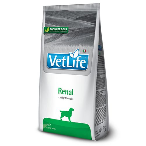 Farmina Vet Life Dog Renal 2kg - pełnoporcjowa karma weterynaryjna dla psów, wspomagająca pracę nerek