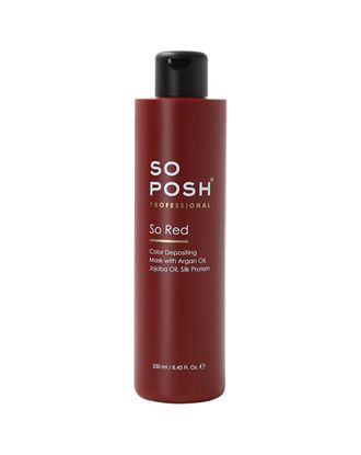 So Posh So Red Color Depositing Mask - profesjonalna maska koloryzująca do rudej sierści - 250ml