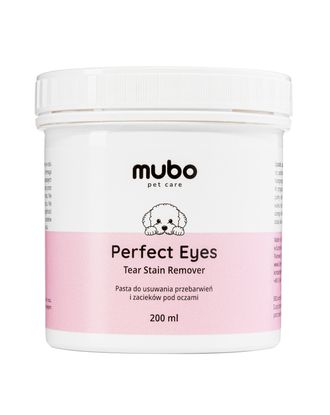 Mubo Perfect Eyes Tear Stain Remover - pasta na zacieki i przebarwienia pod oczami i na wąsach, dla psa i kota
