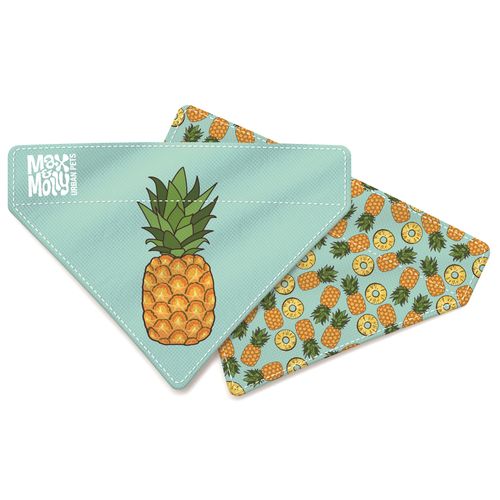 Max&Molly Reversible Bandana Sweet Pineapple - apaszka dla psa, dwustronna