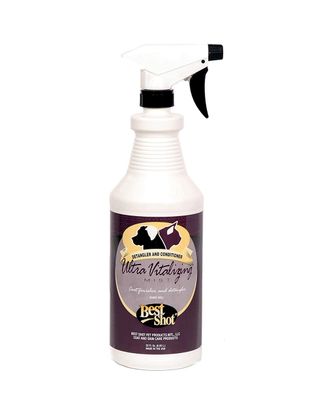 Best Shot Ultra Vitalizing Pet Mist - skuteczna odżywka na kołtuny, antystatyczna, skraca czas suszenia sierści - 946ml