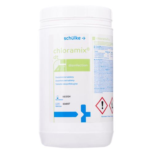 Schulke Chloramix 1kg - tabletki do dezynfekcji zmywalnych powierzchni i przedmiotów