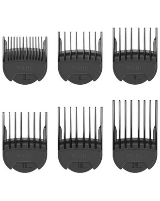 Wahl Professional Slide-on Attachment Comb Set - nasadki dystansowe Snap-On, 6 rozmiarów