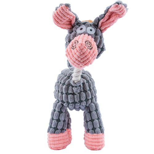 Blovi Squeaky Donkey 31cm - piszcząca zabawka dla psa, pluszowy osiołek