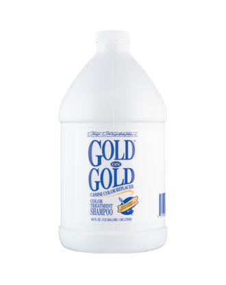 Chris Christensen Gold On Gold Shampoo - szampon koloryzujący do złotej sierści psów - 1,9L