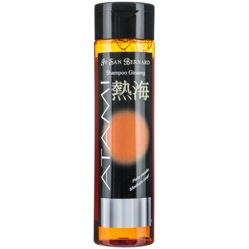Iv San Bernard Atami Ginseng Shampoo 300ml - antyoksydacyjny szampon do sierści o średniej długości, z żeń-szeniem
