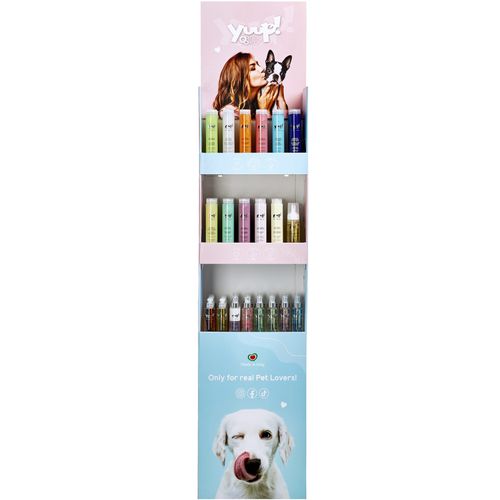 Yuup! Home Line Display - zestaw 80 sztuk kosmetyków z ekspozytorem