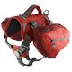 Kurgo Baxter Backpack 3,75L Red - sakwy dla średniego i dużego psa, czerwone