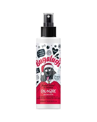 Bugalugs Roasted Chestnut & Cinnamon Cologne Christmas Edition 200ml - perfumowany spray dla psa, o zapachu kasztanów z cynamonem