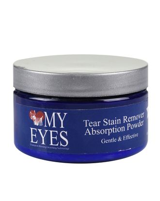 Pure Paws Love My Eyes Tear Stain Remover Absorption Powder 118ml - biały puder absorbujący w kremie, krok 4